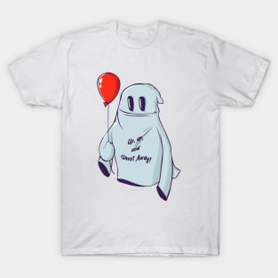 Ghost with balloon. T-Shirt